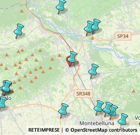 Mappa 31041 Cornuda TV, Italia (6.5515)