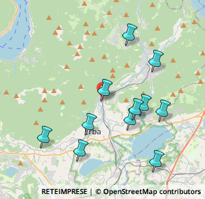 Mappa Pontelambro-Castelmarte, 22037 Ponte Lambro CO, Italia (3.90909)