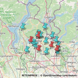 Mappa Via Rienza, 21100 Varese VA, Italia (11.4245)