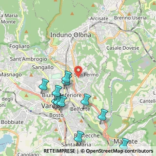 Mappa Via Rienza, 21100 Varese VA, Italia (2.29727)