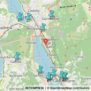 Mappa Via al Lago, 23900 Lecco LC, Italia (3.06583)