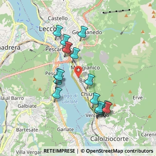 Mappa Via al Lago, 23900 Lecco LC, Italia (1.78471)