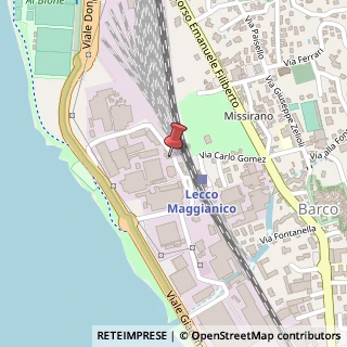 Mappa Via Arturo Toscanini, 7, 23900 Lecco, Lecco (Lombardia)