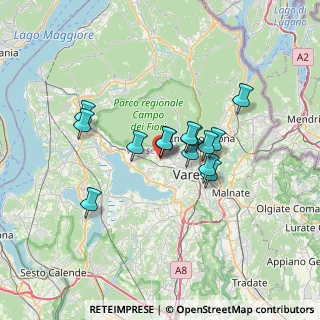 Mappa Via Giuseppe Mazzini, 21020 Buguggiate VA, Italia (5.04071)