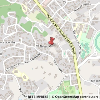 Mappa Via Bernardo Bellotto,  13, 21100 Varese, Varese (Lombardia)