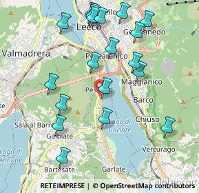 Mappa Via Roma, 23855 Pescate LC, Italia (2.192)