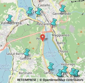 Mappa Via Roma, 23855 Pescate LC, Italia (3.22643)