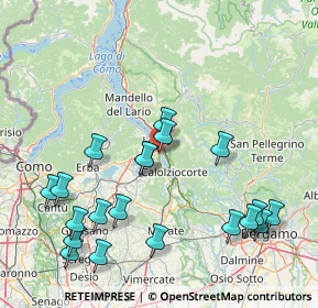Mappa Via Roma, 23855 Pescate LC, Italia (18.4775)