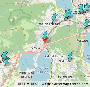 Mappa Via Como, 23851 Galbiate LC, Italia (3.13)