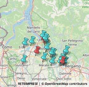 Mappa Via San Rocco, 23900 Lecco LC, Italia (12.90632)