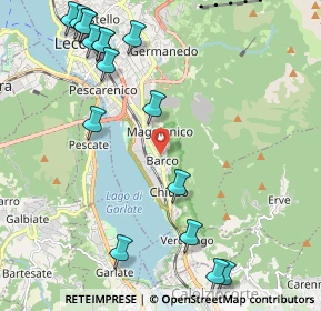 Mappa Via San Rocco, 23900 Lecco LC, Italia (2.6875)