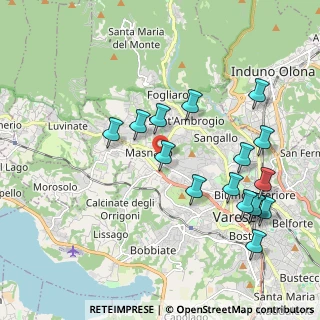 Mappa Crispi, 21100 Varese VA, Italia (2.12063)