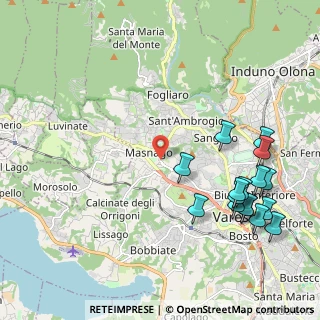 Mappa Crispi, 21100 Varese VA, Italia (2.53)