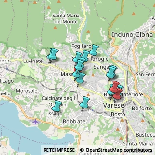 Mappa Crispi, 21100 Varese VA, Italia (1.532)