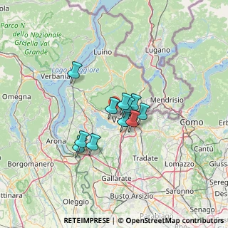 Mappa Via Giovanni Pascoli, 21020 Casciago VA, Italia (8.89)