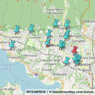 Mappa Via Giovanni Pascoli, 21020 Casciago VA, Italia (2.04625)