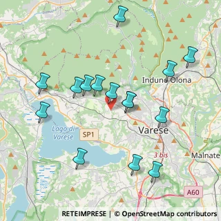 Mappa Via Giovanni Pascoli, 21020 Casciago VA, Italia (3.99)