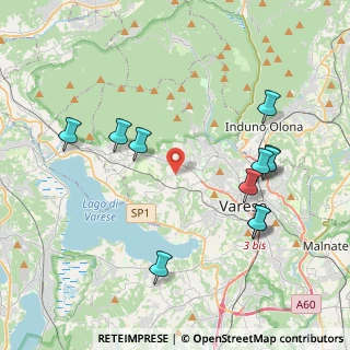 Mappa Via Giovanni Pascoli, 21020 Casciago VA, Italia (4.29727)