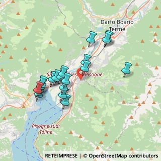 Mappa Via S. Zenone, 25055 Pisogne BS, Italia (3.3895)
