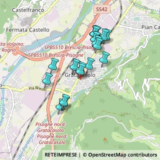 Mappa Via S. Zenone, 25055 Pisogne BS, Italia (0.763)