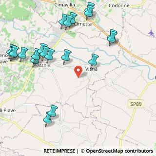 Mappa Via Crosere, 31028 Vazzola TV, Italia (2.6825)