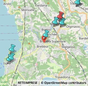 Mappa Località Bosco Grosso, 21020 Brebbia VA, Italia (2.545)