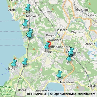 Mappa Località Bosco Grosso, 21020 Brebbia VA, Italia (2.38182)