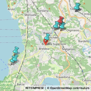 Mappa Località Bosco Grosso, 21020 Brebbia VA, Italia (2.545)