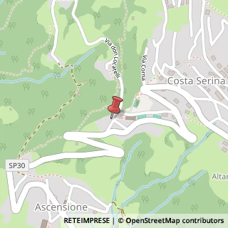 Mappa Via San Lorenzo, 10, 24010 Costa Serina, Bergamo (Lombardia)
