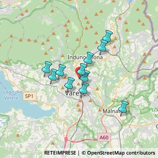Mappa Viale Ippodromo, 21100 Varese VA, Italia (2.67818)