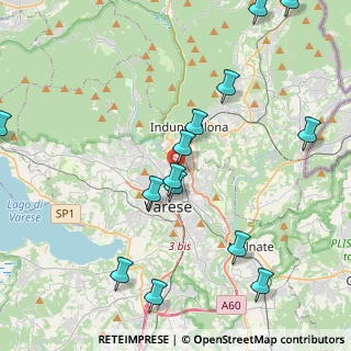 Mappa Viale Ippodromo, 21100 Varese VA, Italia (4.95929)
