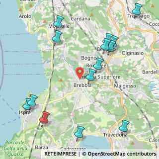 Mappa 21020 Brebbia VA, Italia (2.575)