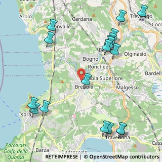 Mappa 21020 Brebbia VA, Italia (2.73389)
