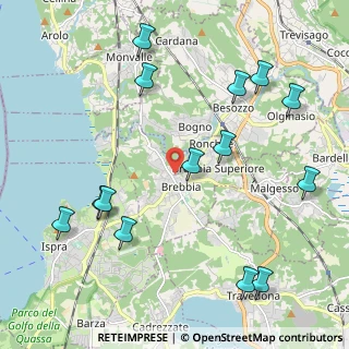 Mappa 21020 Brebbia VA, Italia (2.49214)