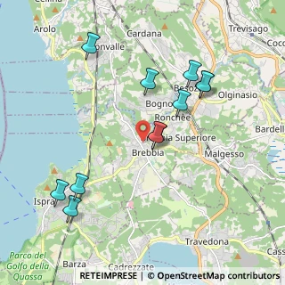 Mappa 21020 Brebbia VA, Italia (2.00091)