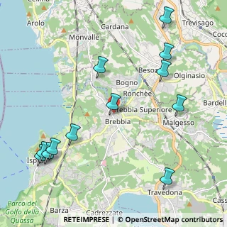Mappa 21020 Brebbia VA, Italia (2.56083)
