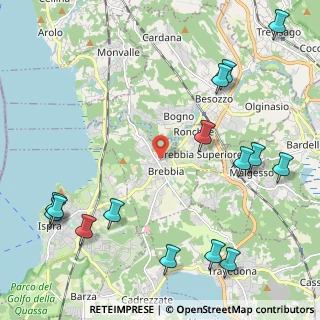 Mappa 21020 Brebbia VA, Italia (2.90467)