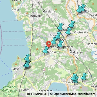 Mappa 21020 Brebbia VA, Italia (2.47688)