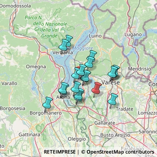 Mappa 21020 Brebbia VA, Italia (10.32684)