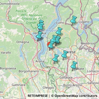 Mappa 21020 Brebbia VA, Italia (10.76077)