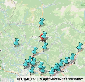 Mappa Via Viscardi Don, 24016 San Pellegrino Terme BG, Italia (10.332)