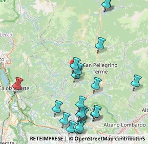 Mappa Via Grumello, 24012 Val Brembilla BG, Italia (9.755)