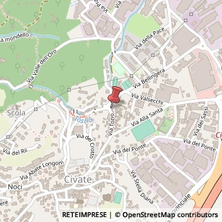 Mappa Via Tozio, 26, 23862 Civate, Lecco (Lombardia)