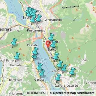 Mappa Lecco Maggianico, 23900 Lecco LC, Italia (2.441)