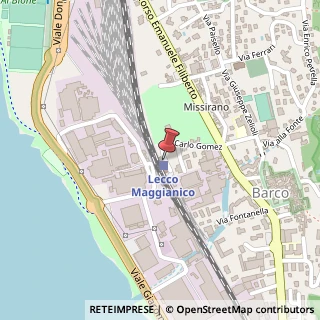 Mappa Via Al Lago, 8, 23900 Lecco, Lecco (Lombardia)