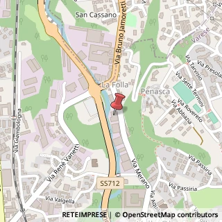 Mappa Via Merano, 29/a, 21100 Varese, Varese (Lombardia)