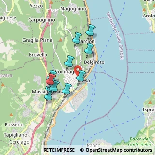 Mappa Via per Comnago, 28040 Lesa NO, Italia (1.52)