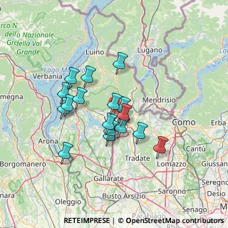 Mappa Via Montello, 21100 Varese VA, Italia (11.18529)