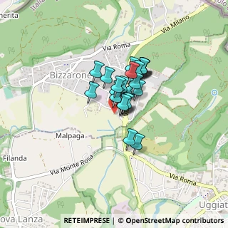 Mappa Via Matteotti, 22020 Bizzarone CO, Italia (0.252)