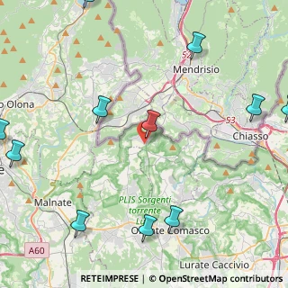 Mappa Via Matteotti, 22020 Bizzarone CO, Italia (6.16727)